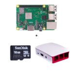 Raspberry 3B+ mit 16 GB micoSD Karte und oroginal Gehäuse